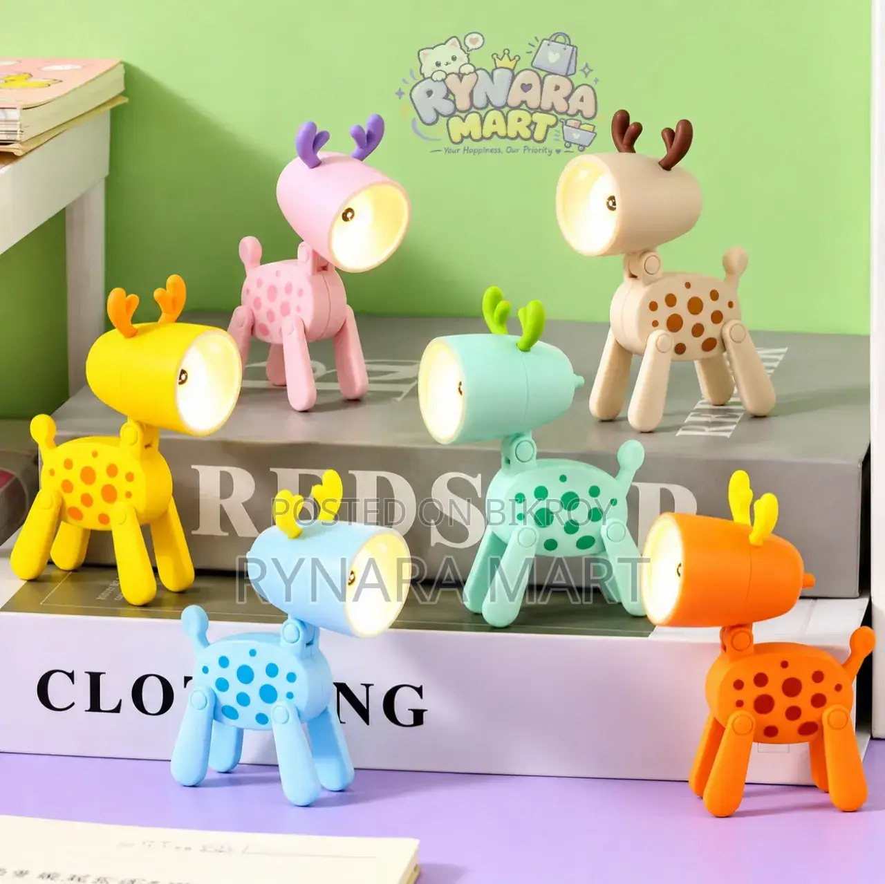 Mini Animal LED Desk Lamp