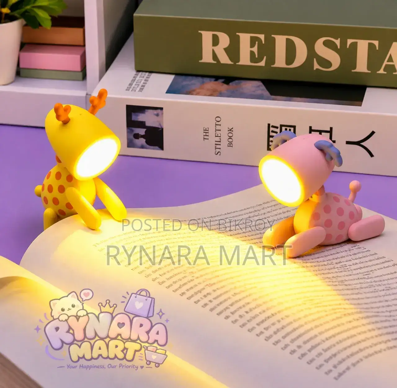 Mini Animal LED Desk Lamp