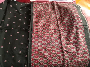 Black Cotton Saree