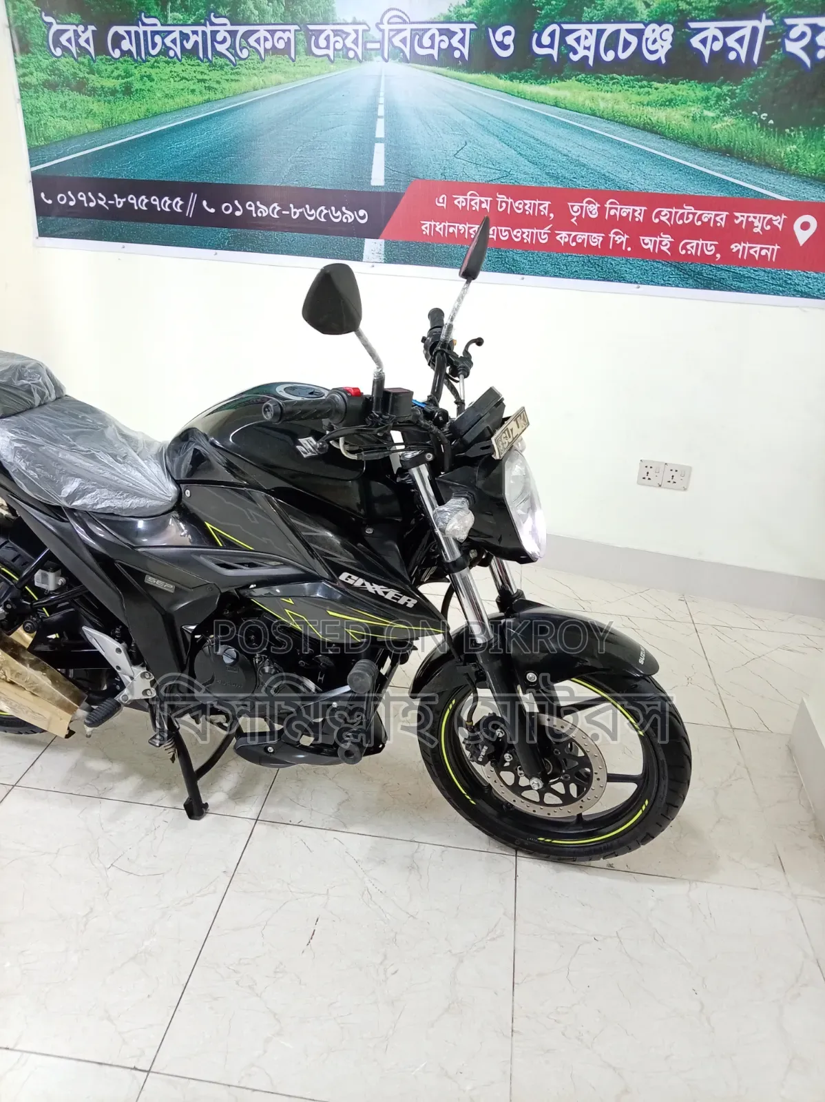 New Suzuki Gixxer 2026 Black