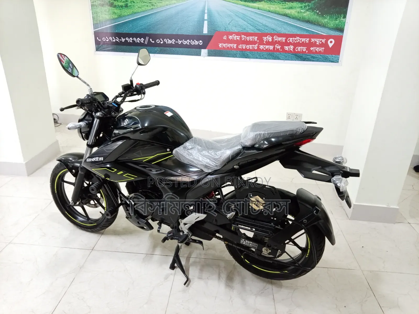 New Suzuki Gixxer 2026 Black