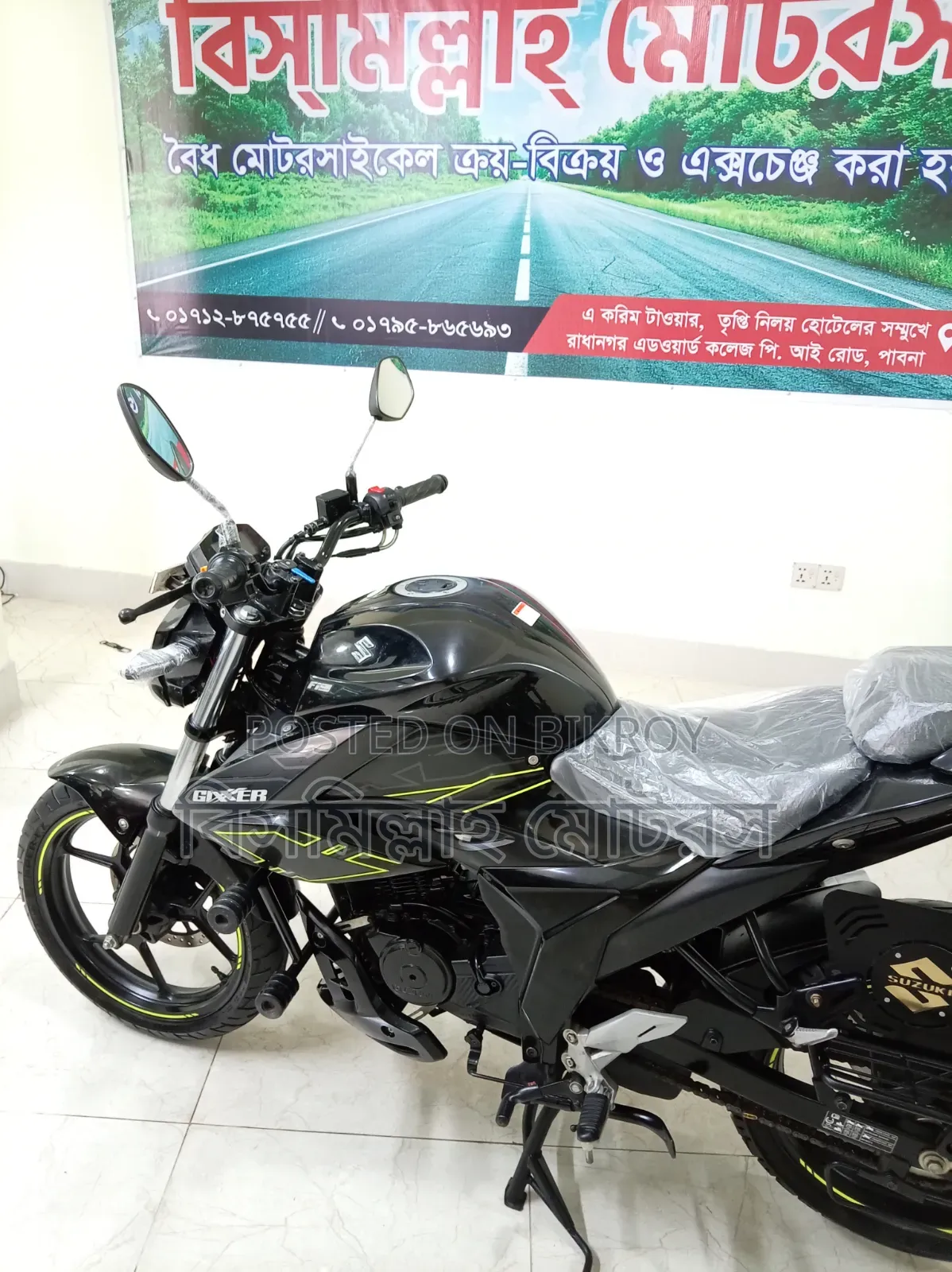New Suzuki Gixxer 2026 Black