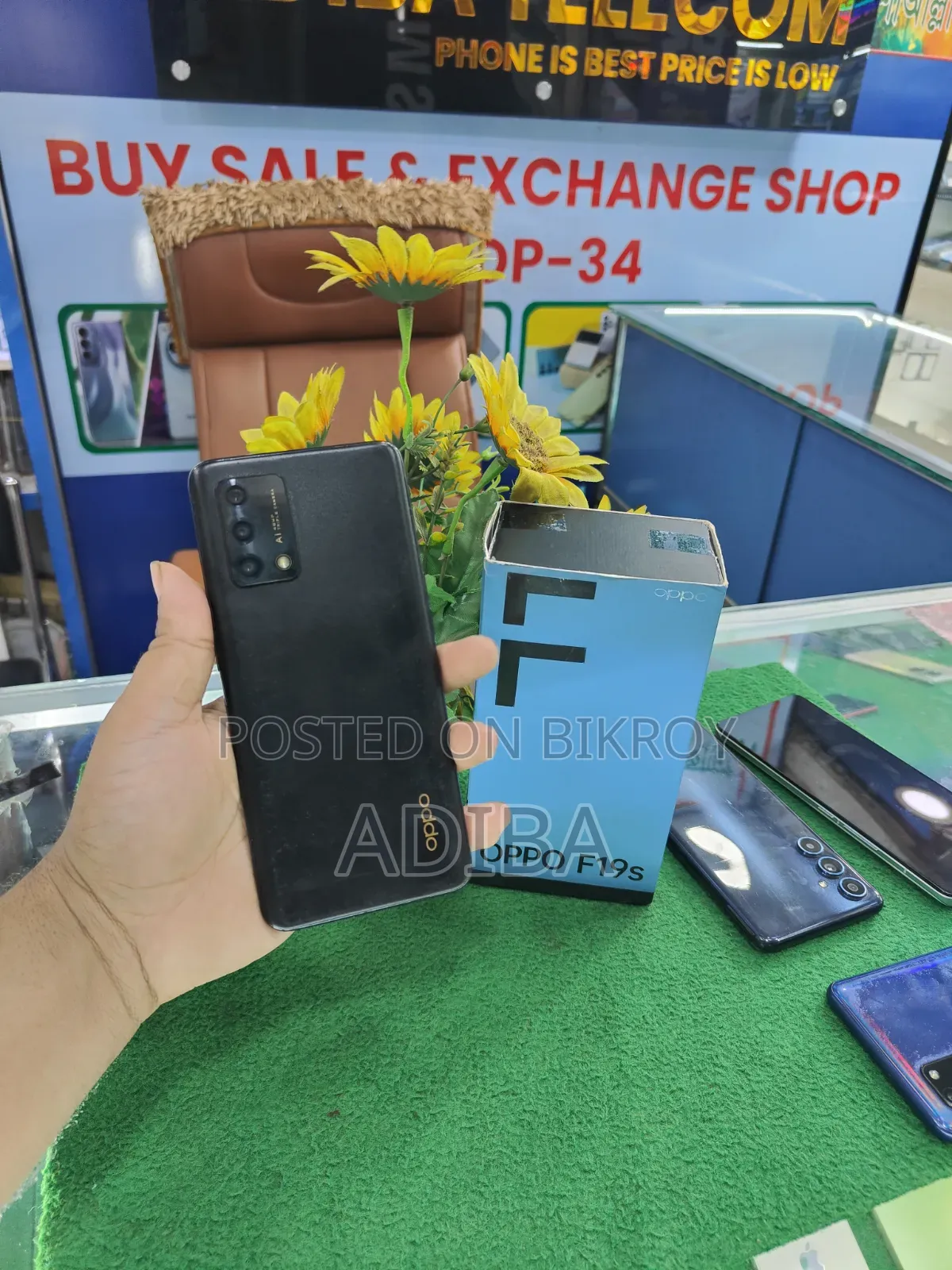 Oppo F19S 128 GB Black