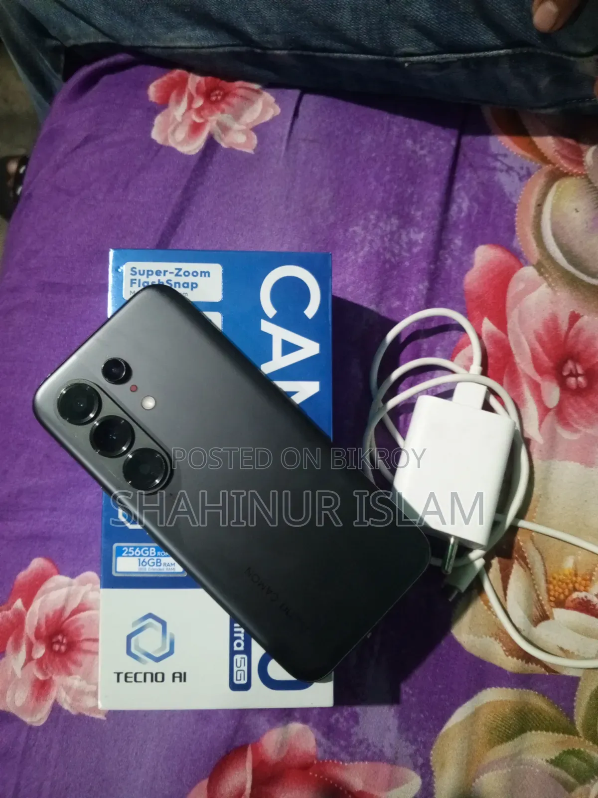 Tecno Camon 50 Ultra 256 GB Black