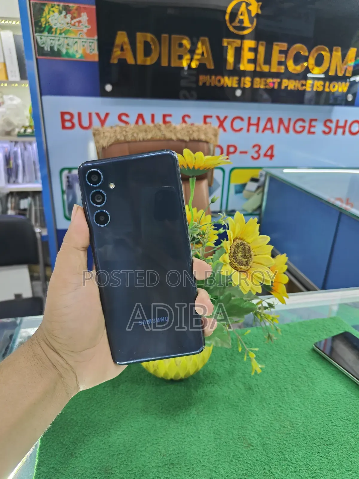 স্যামসাং গ্যালাক্সি এফ৫৪ ২৫৬ জিবি নীল