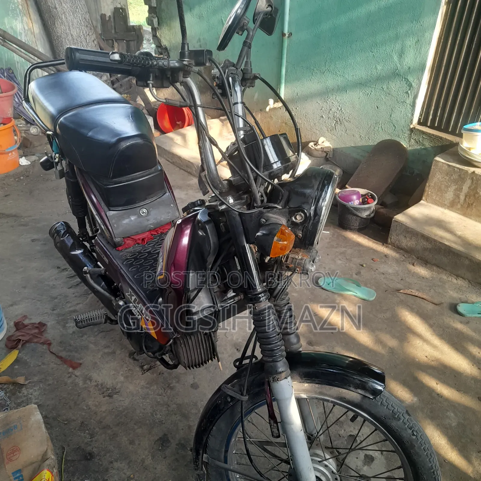 TVS XL 100 2020 Black