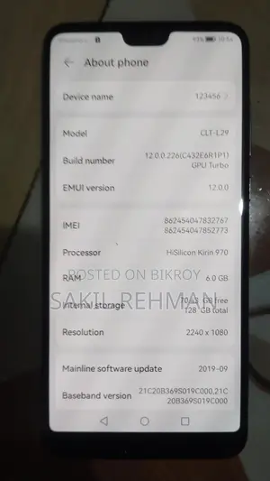 Huawei P20 Pro 128 GB Blue