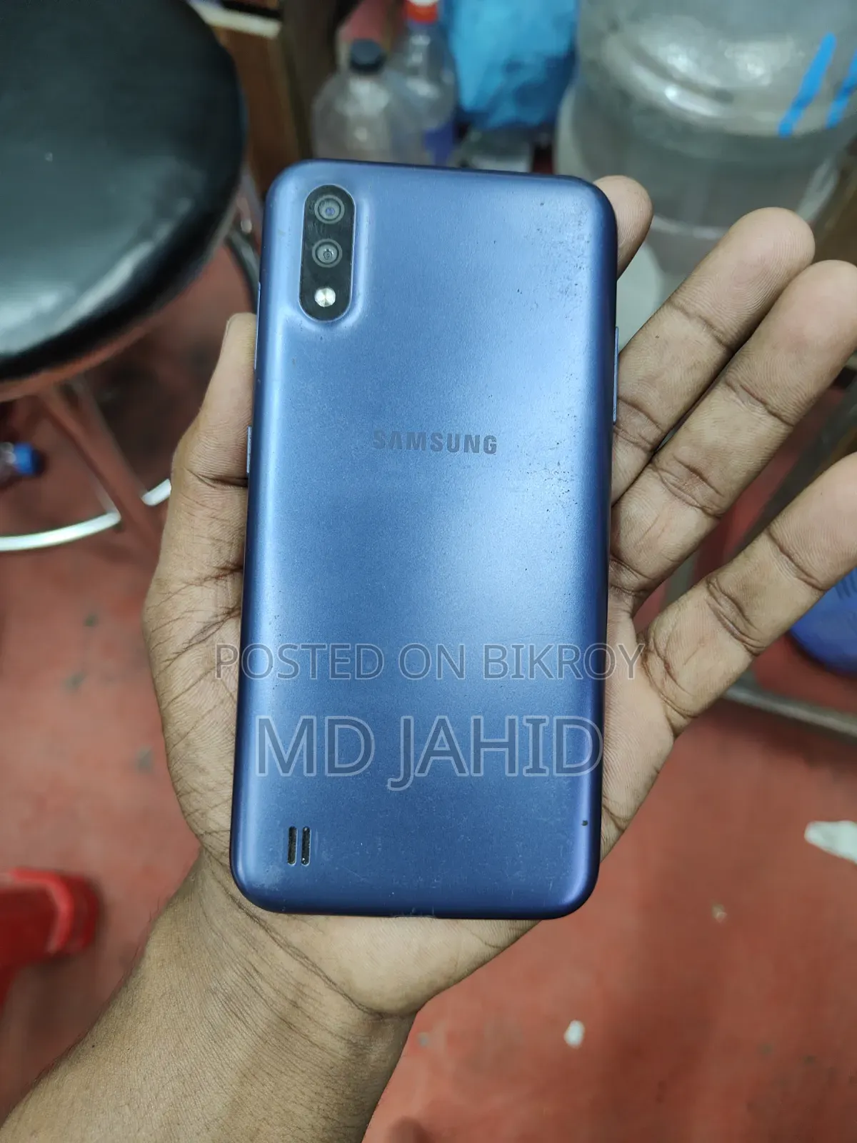 স্যামসাং গ্যালাক্সি এ০১ ১৬ জিবি ব্লু