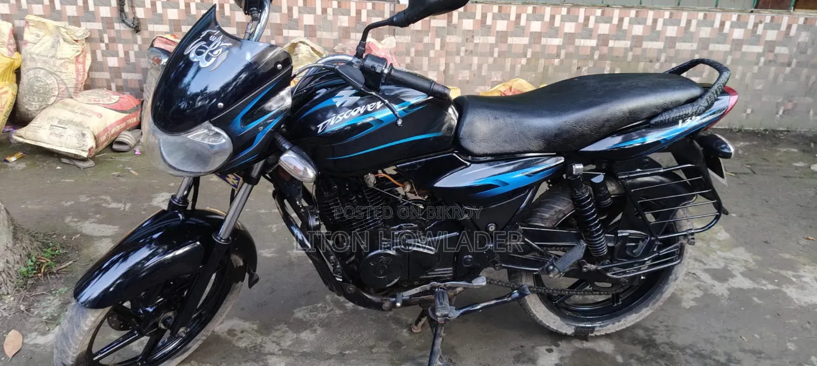 Bajaj Discover 135 2009 Blue