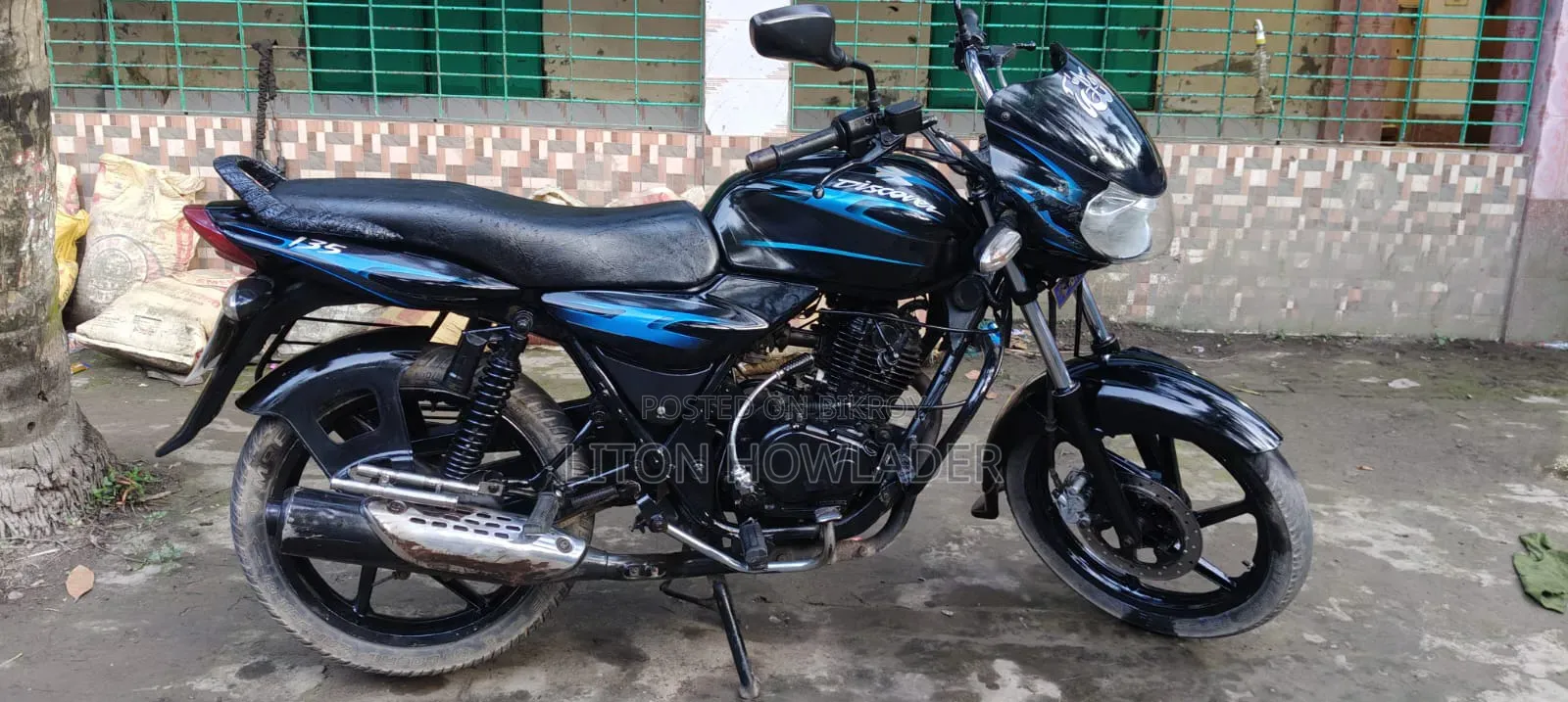 Bajaj Discover 135 2009 Blue