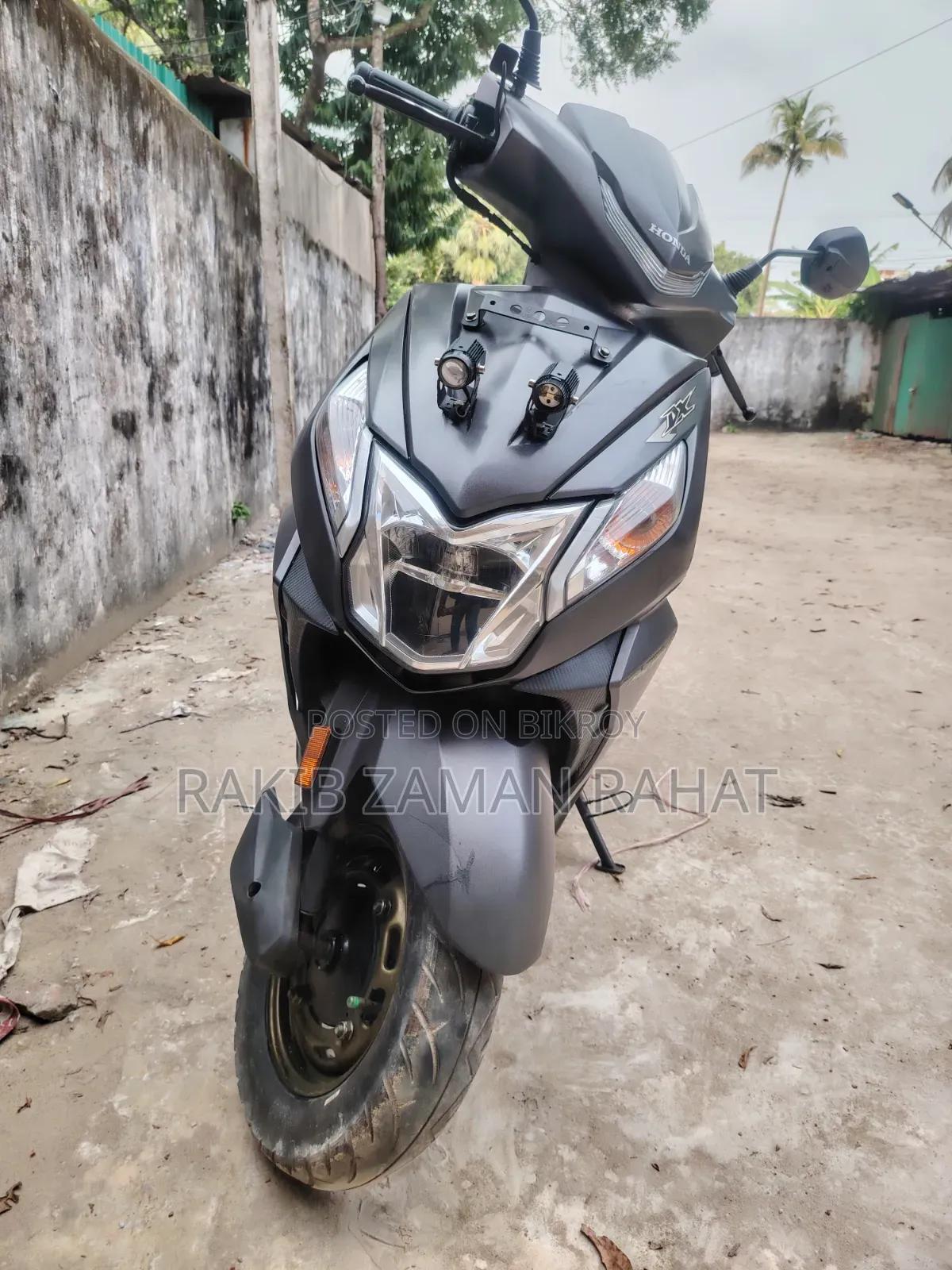 হোন্ডা ডিও ২০২১ গ্রে