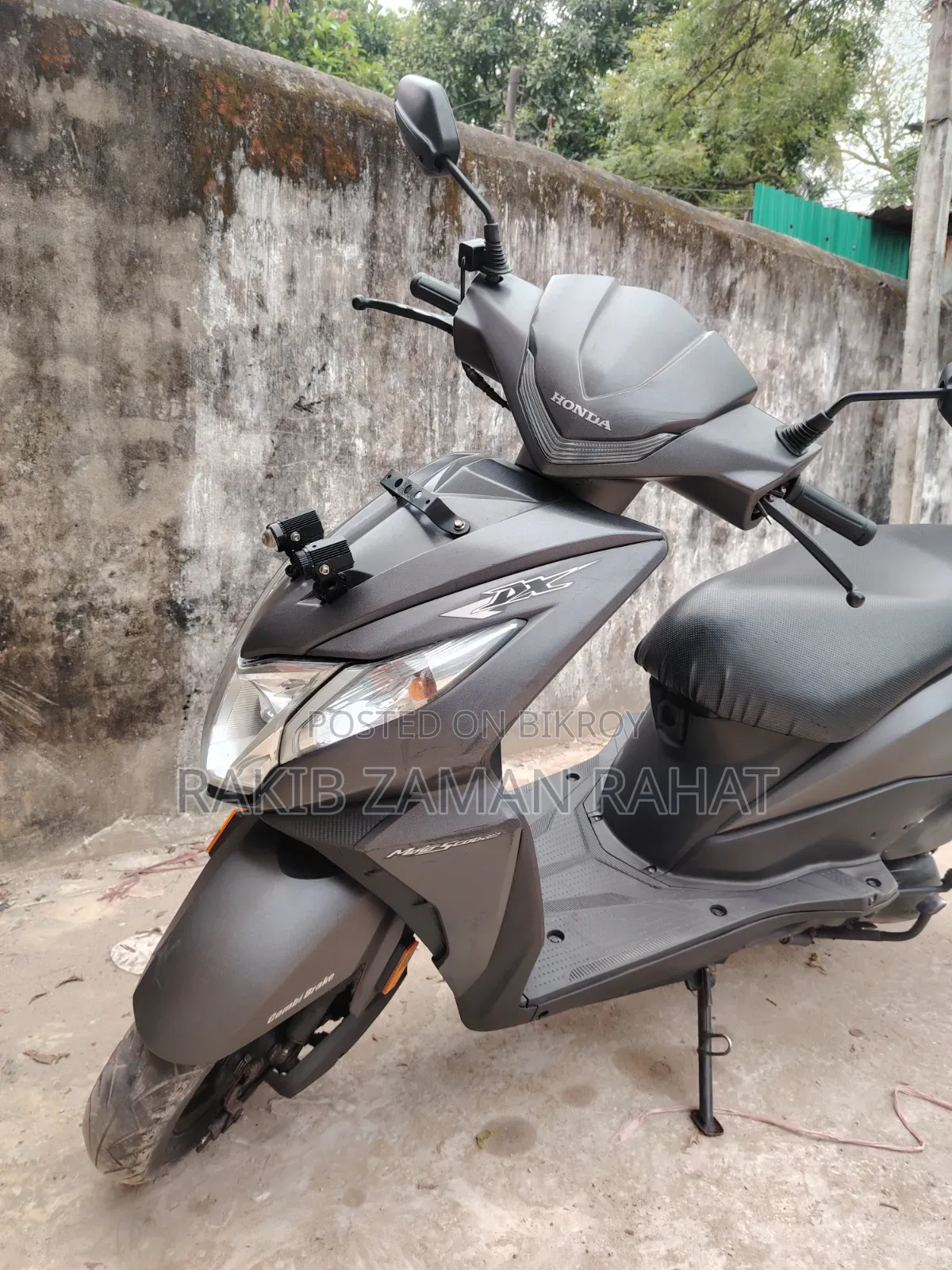 হোন্ডা ডিও ২০২১ গ্রে