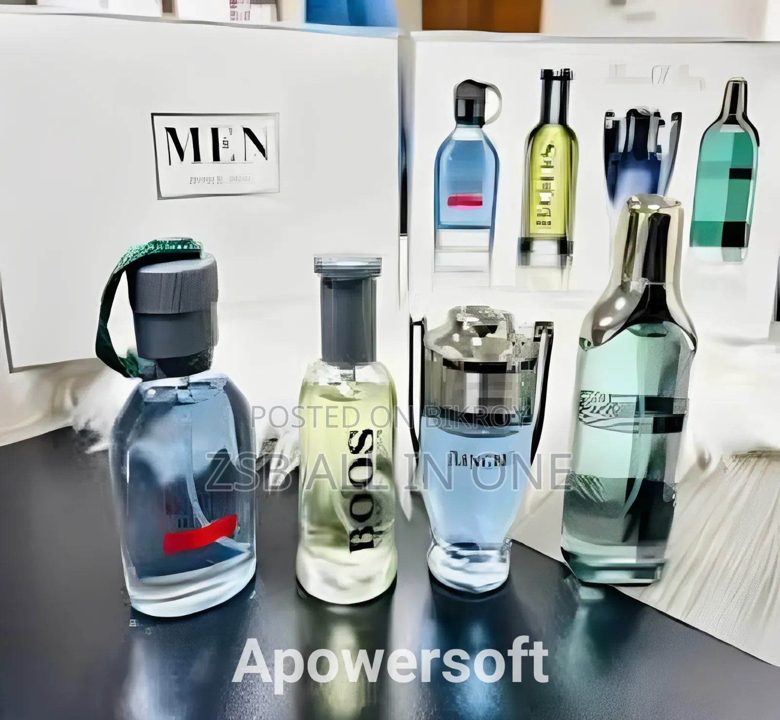Men's Perfume Set Cologne Four-Piece Set Long Lasting 25ML*4=100ml