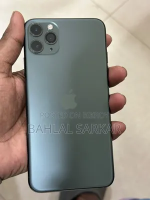 অ্যাপল আইফোন ১১ প্রো ম্যাক্স ২৫৬ জিবি ব্ল্যাক
