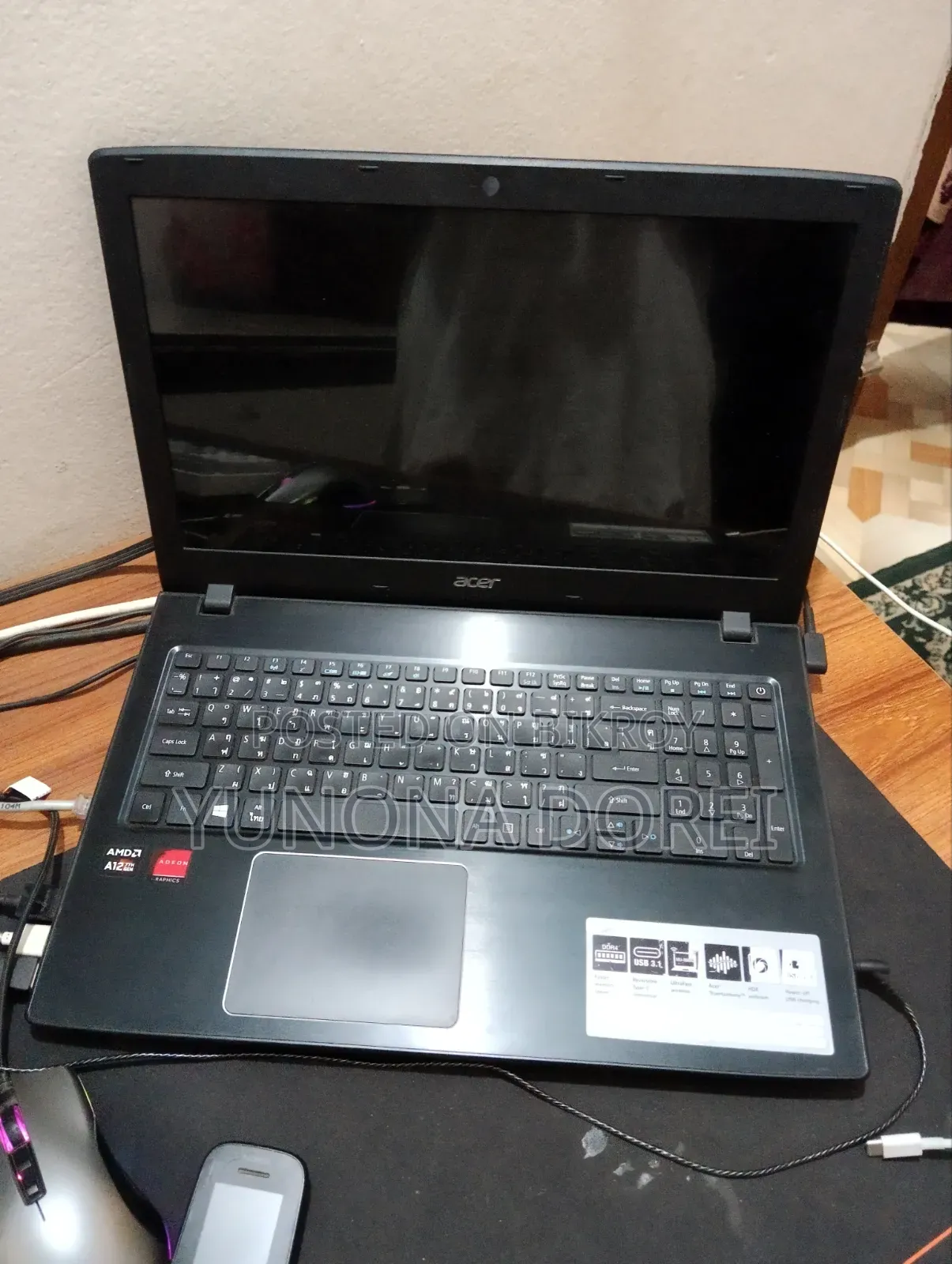 ল্যাপটপ Acer Aspire 5553G 8GB AMD SSD 128GB