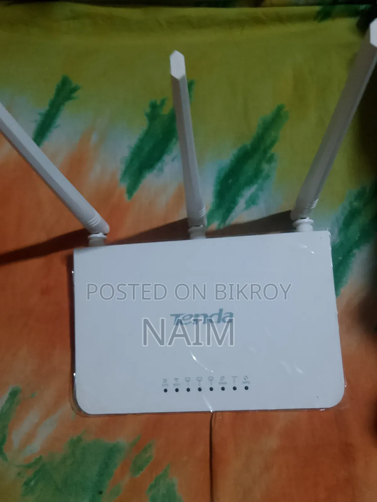 রাউটার টি মাত্র তিন দিন ব্যবহার করছি