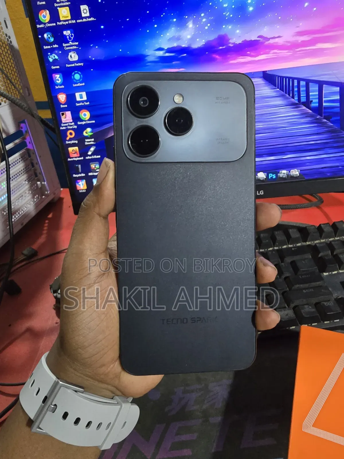 Tecno Spark 40 256 GB Black