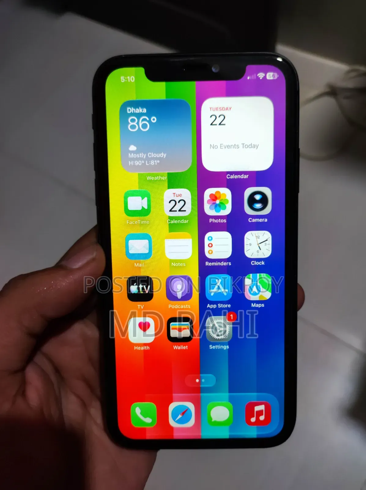 অ্যাপল আইফোন ১১ ১২৮ জিবি ব্ল্যাক