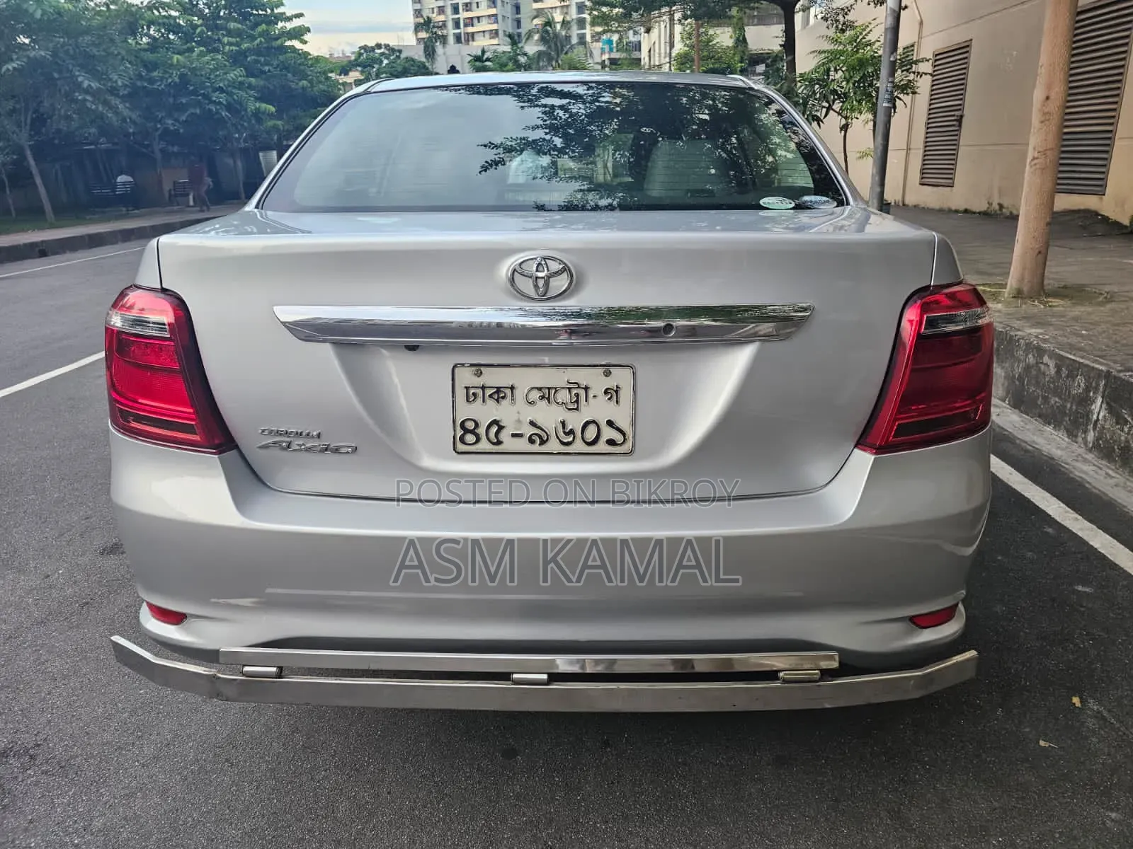 Toyota Axio 2016 Silver