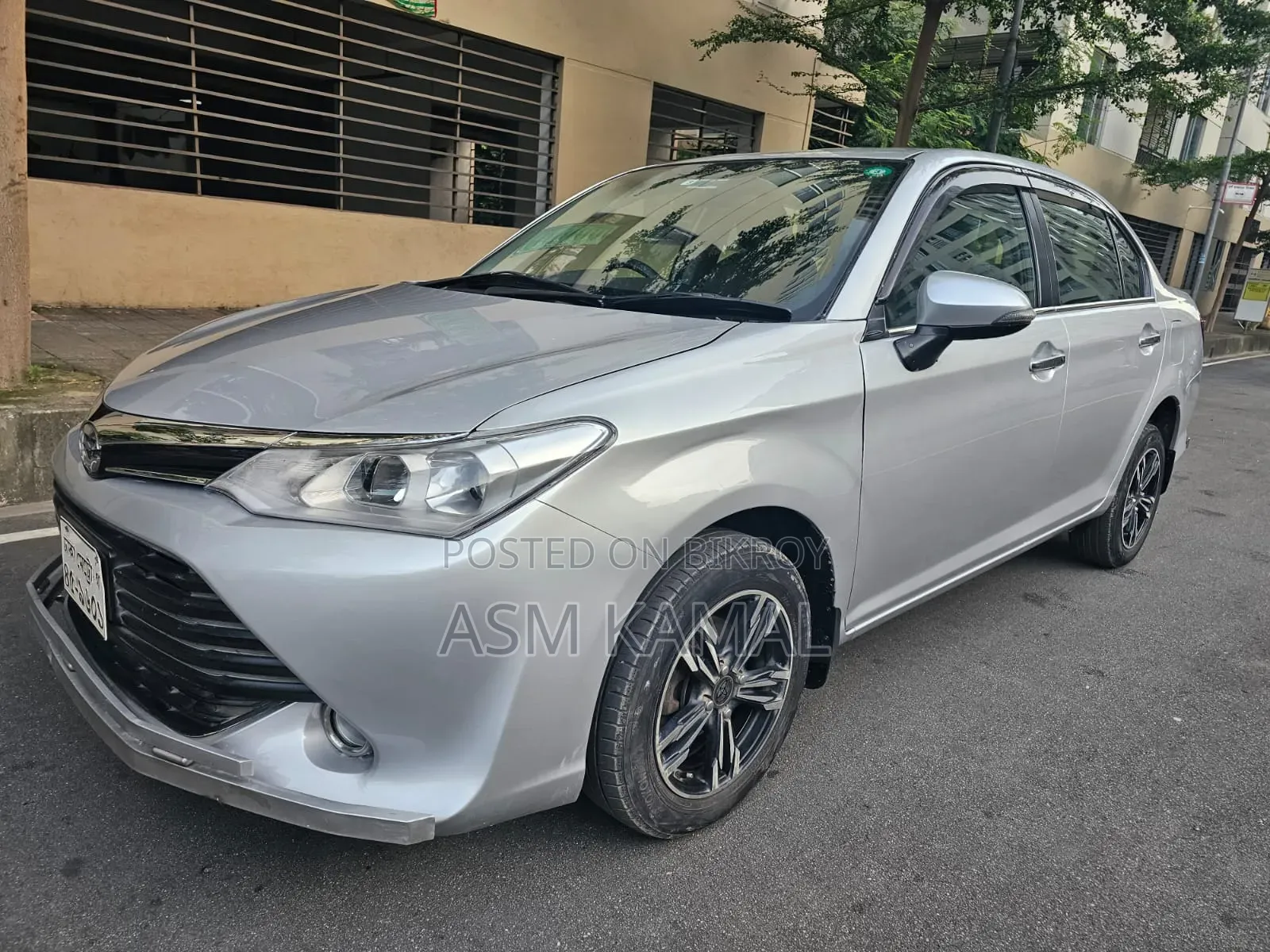 Toyota Axio 2016 Silver