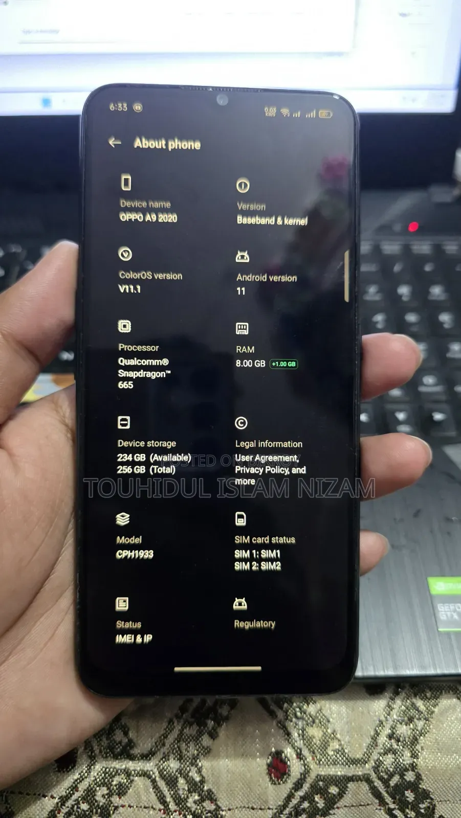 Oppo A9 128 GB Black
