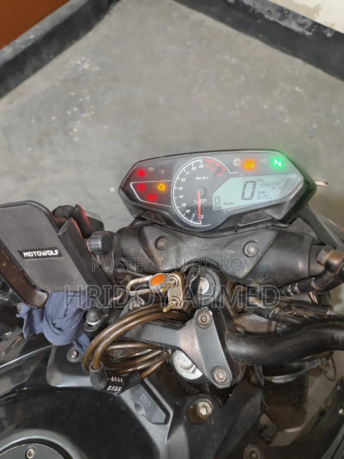 বাজাজ পালসার এনএস ১৬০ ২০২৩ ব্ল্যাক