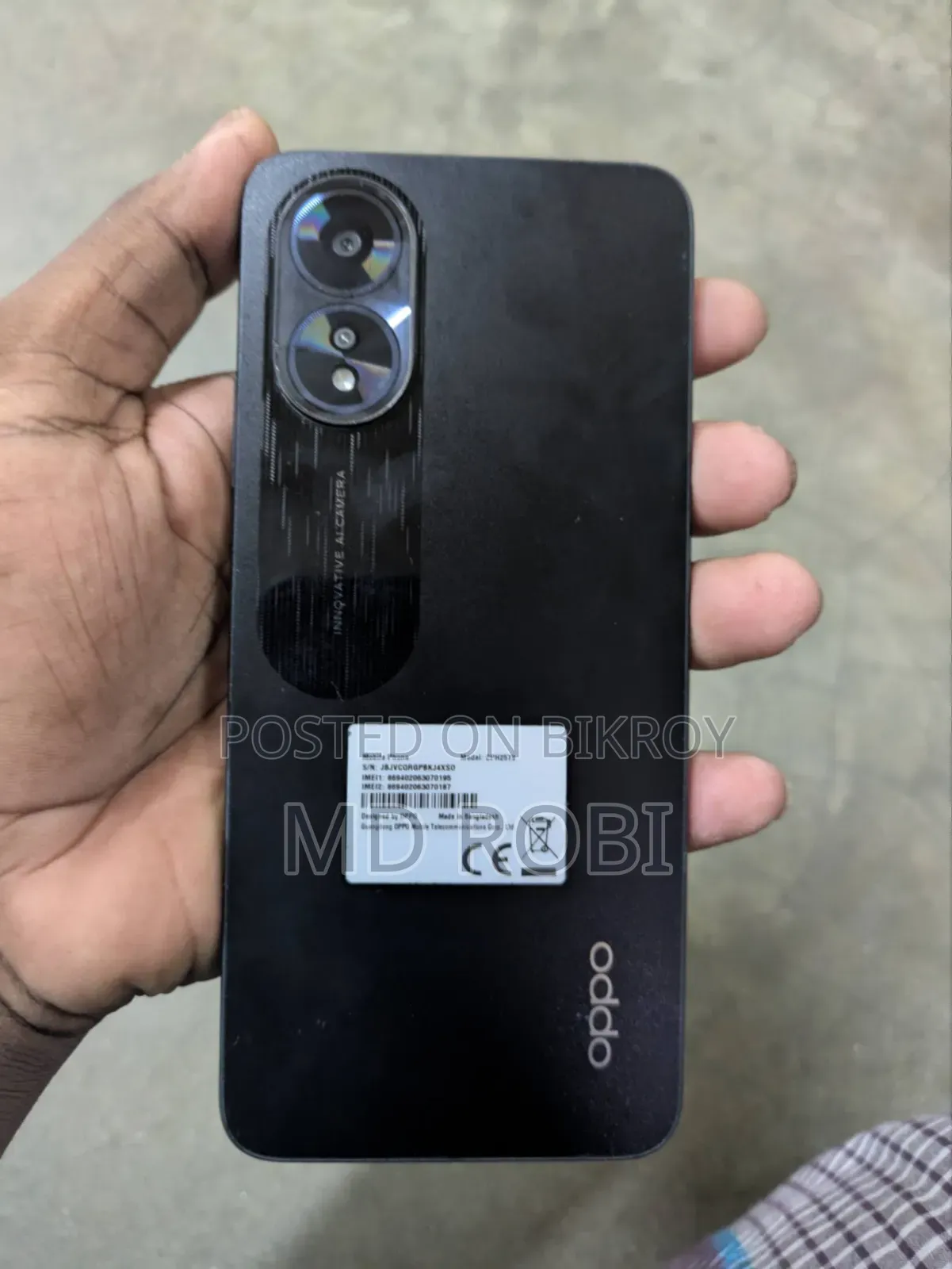 Oppo A38 128 GB Black