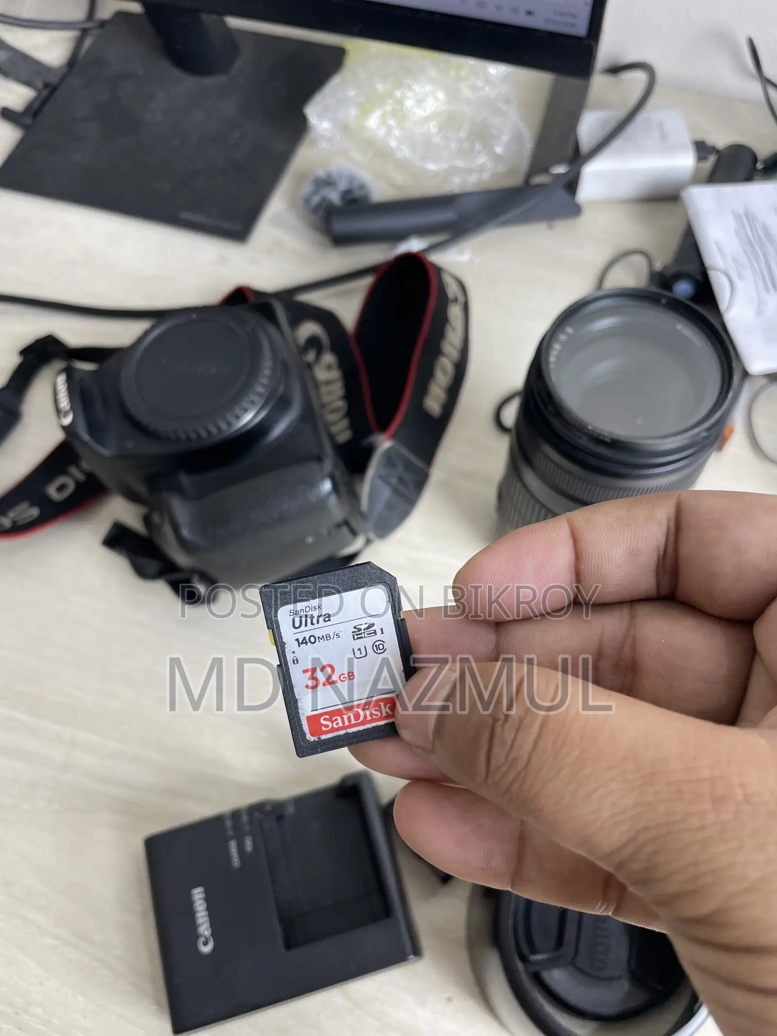 Canon 1200D Camera With Zoom Lens