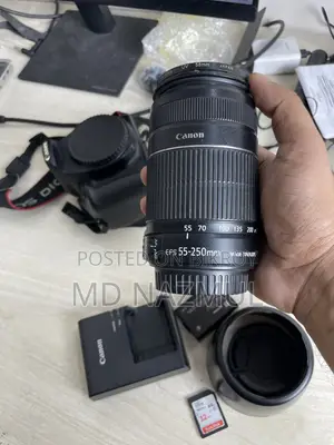 Canon 1200D Camera With Zoom Lens