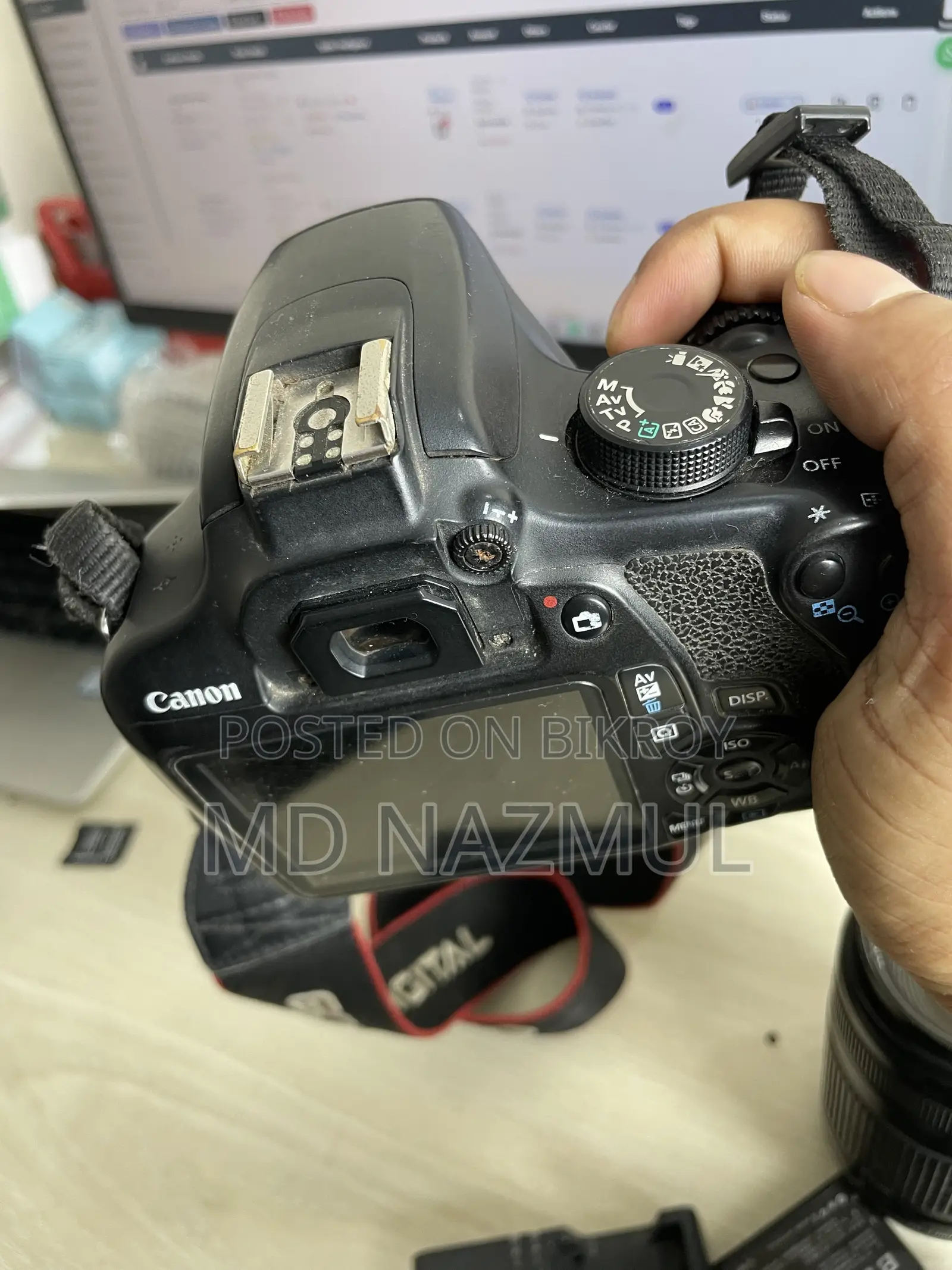 Canon 1200D Camera With Zoom Lens