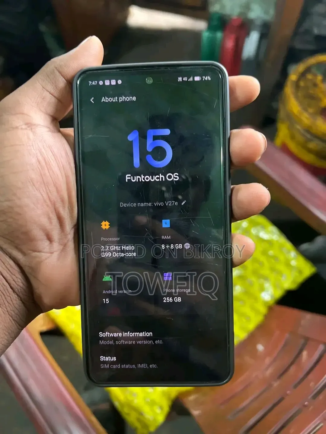 Vivo V27e 256 GB