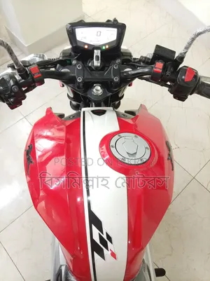 New TVS Apache 160 4V 2023 Red