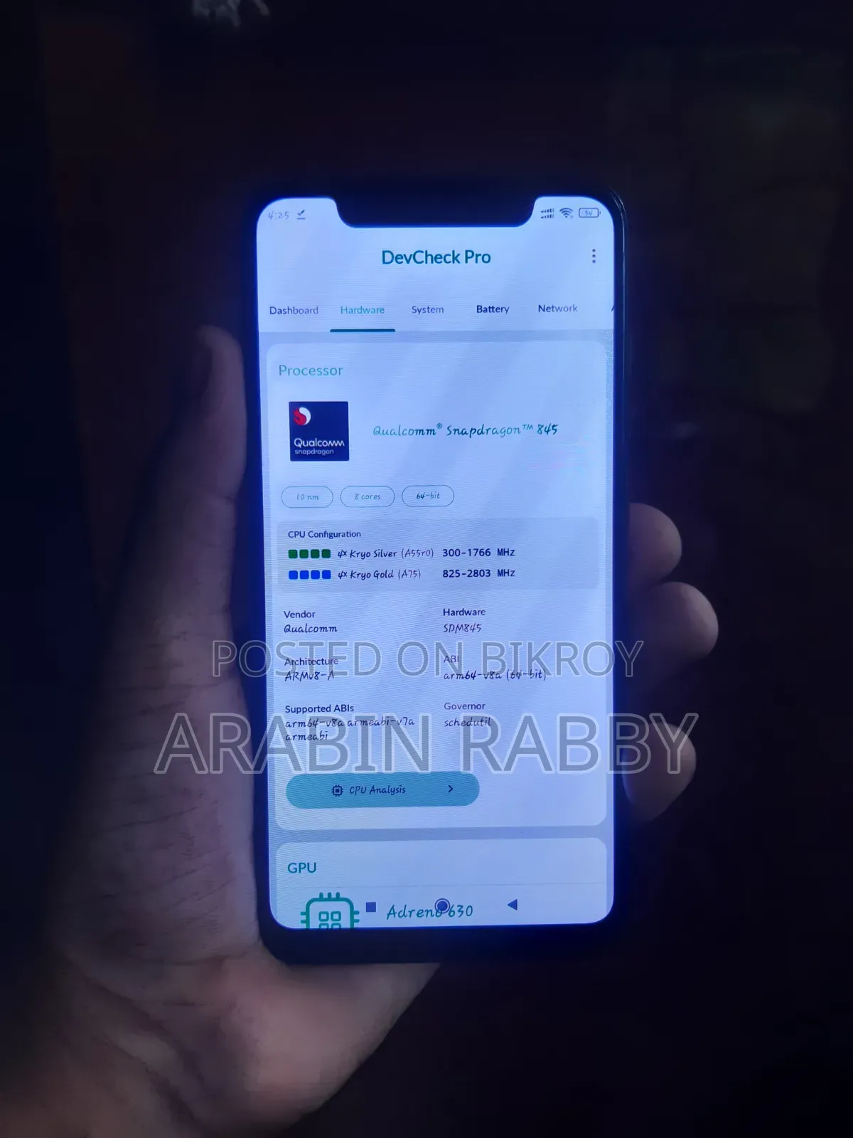 Xiaomi Mi 8 128 GB Black