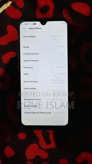 Oppo F15 256 GB White