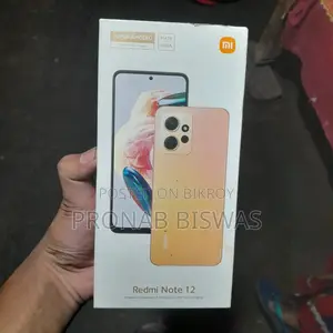 শাওমি রেডমি নোট ১২ ১২৮ জিবি ব্ল্যাক