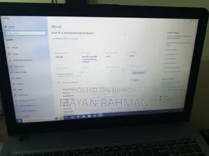 ল্যাপটপ আসুস ভিভুবুক ১৫ ৮জিবি ইন্টেল কোর আই৩ এইচড্ডি+এসএসডি ২৫০জিবি