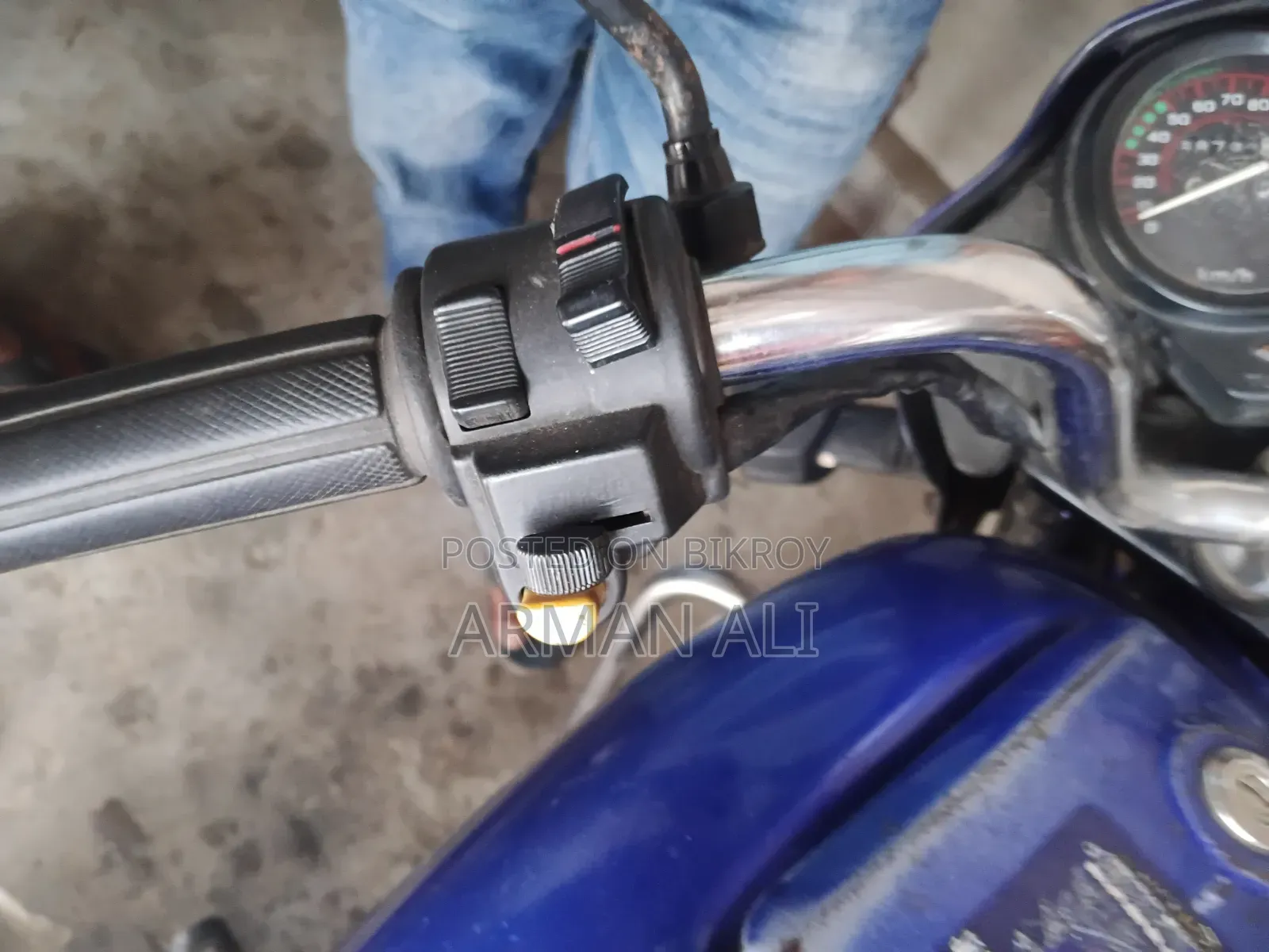 হিরো স্প্লেন্ডার প্লাস ২০১০ নীল