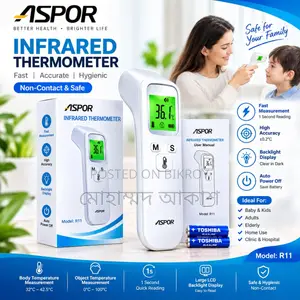 ASPOR R11 Infrared Digital Thermometer Fast Accurate Non-Contact
