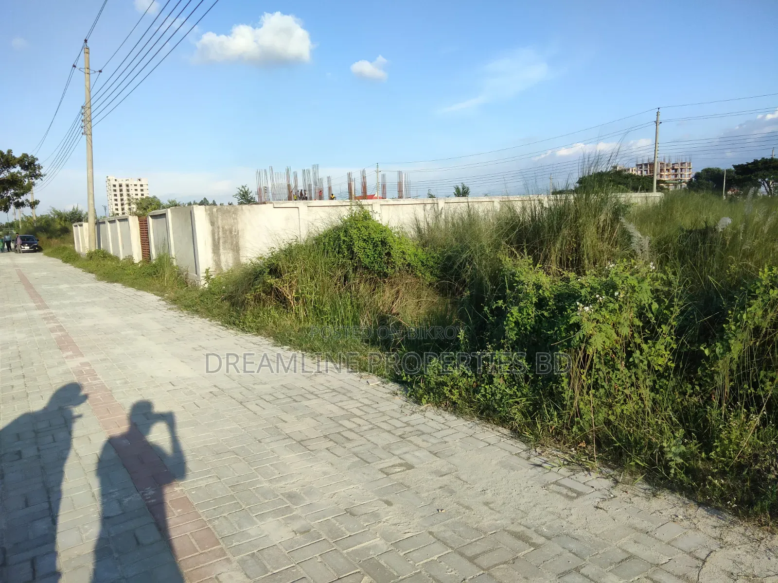 এন-ব্লকে ৫ কাঠার প্লট জরুরী বিক্রয় বসুন্ধরা আবাসিক এলাকায়