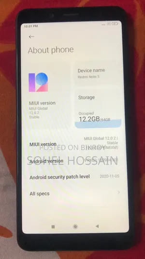 Xiaomi Redmi Note 5 64 GB Black