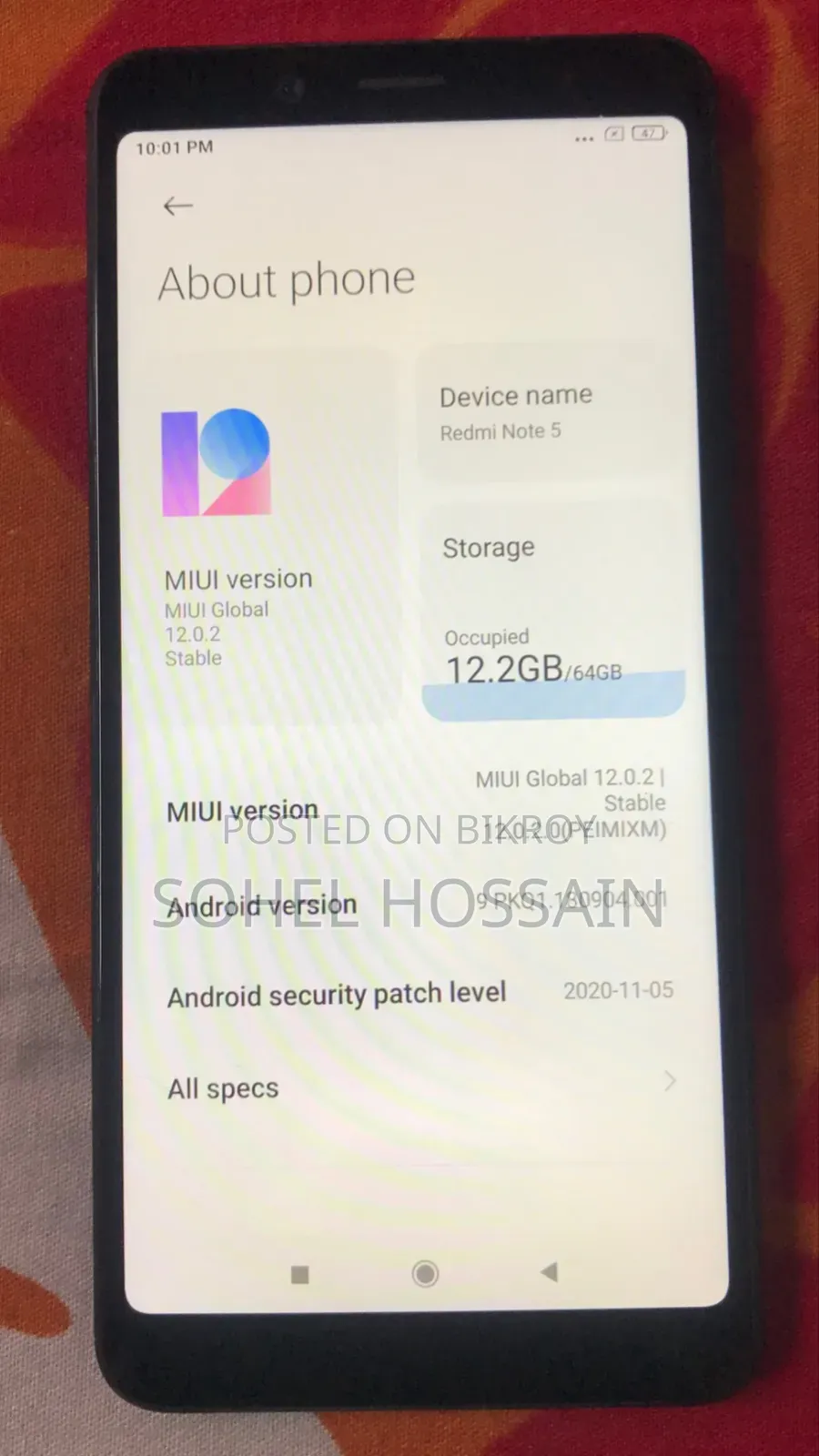 Xiaomi Redmi Note 5 64 GB Black