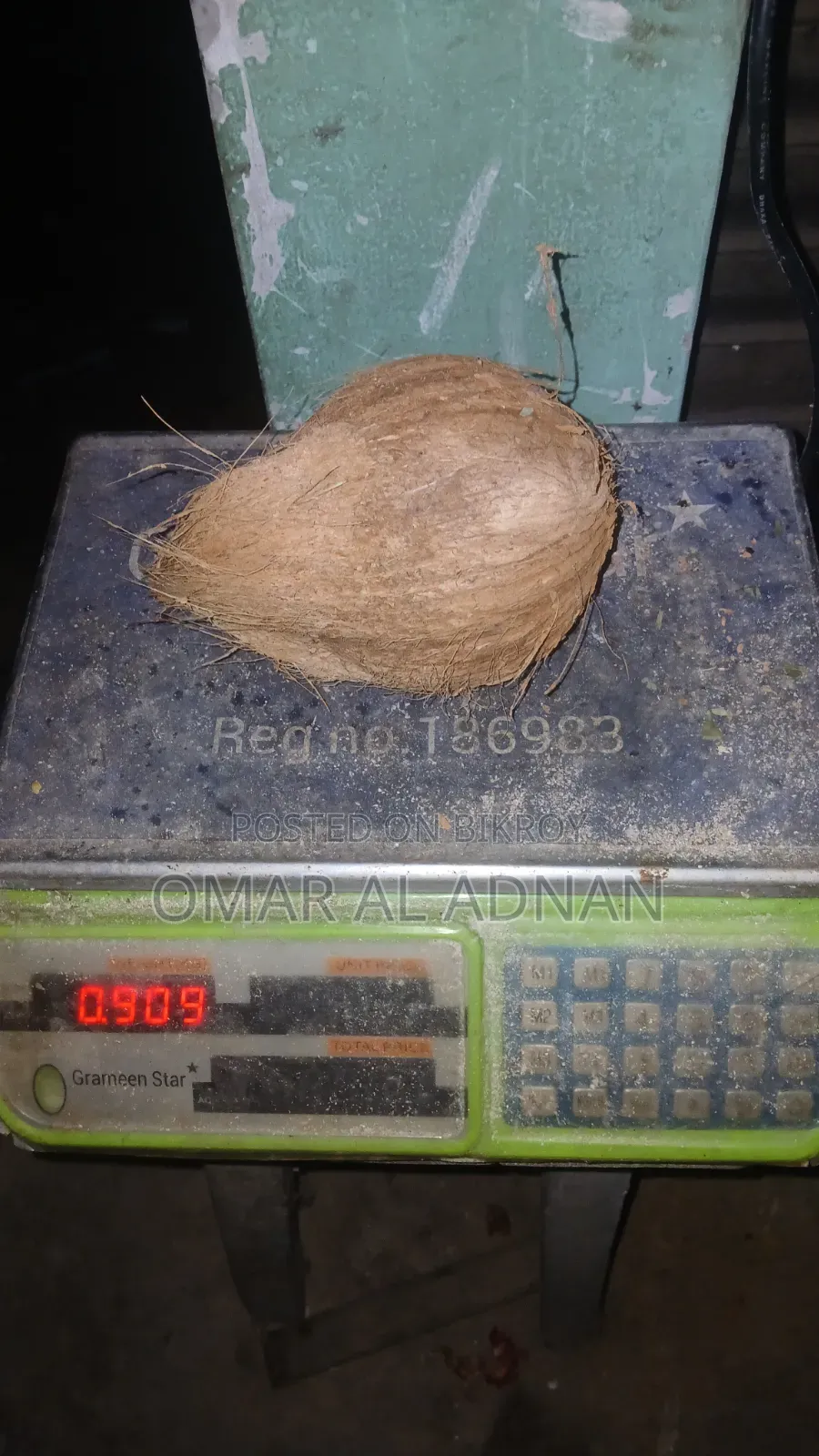 Good coconuts are available at a low price.