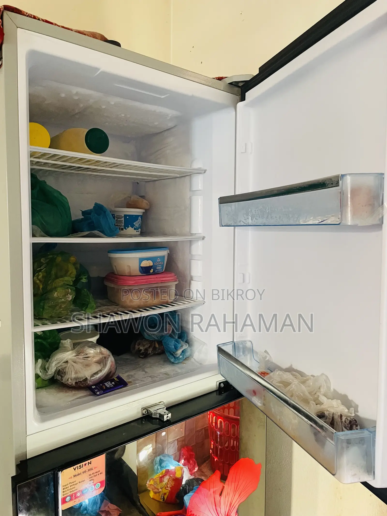 Vision Refrigerator (Model: Vis305l)