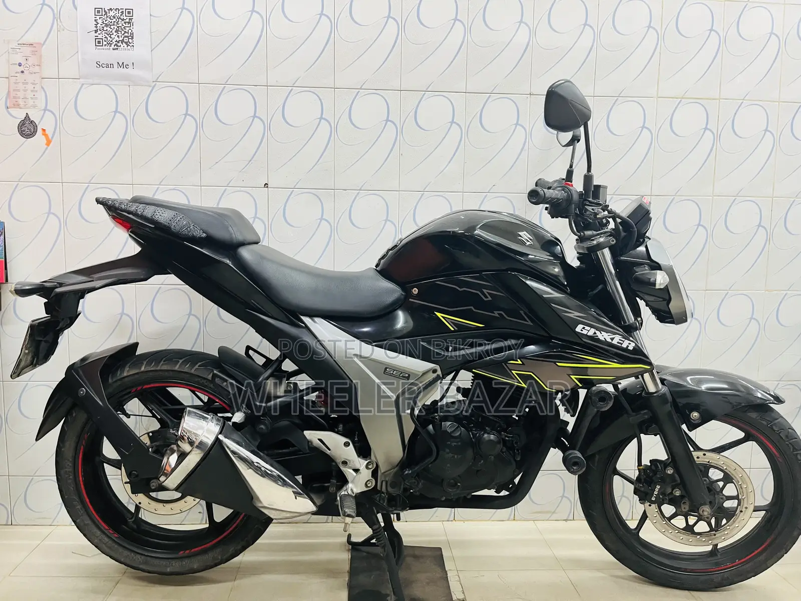 Suzuki Gixxer 2021 Black