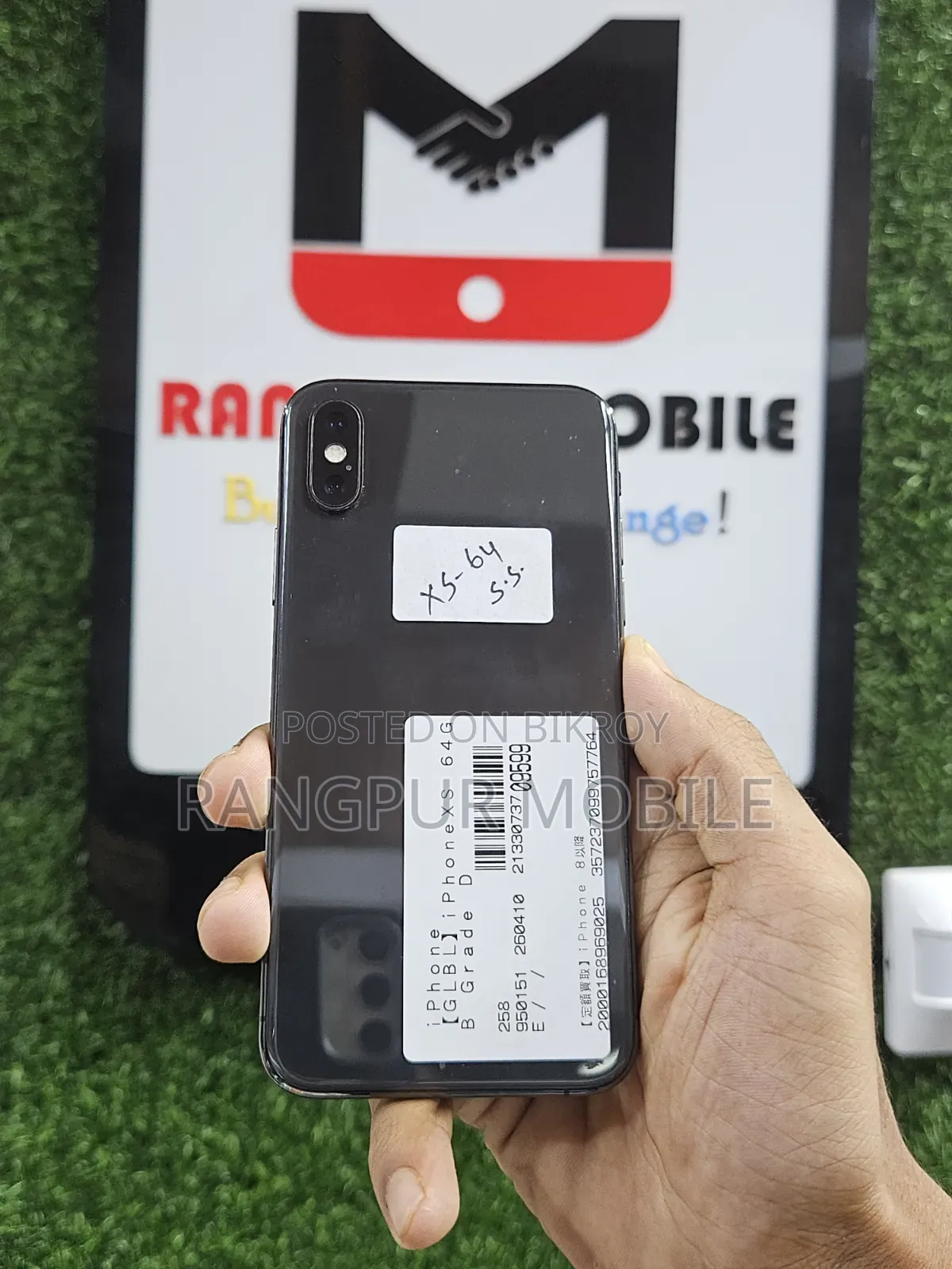 Apple iPhone XS 64 GB Black