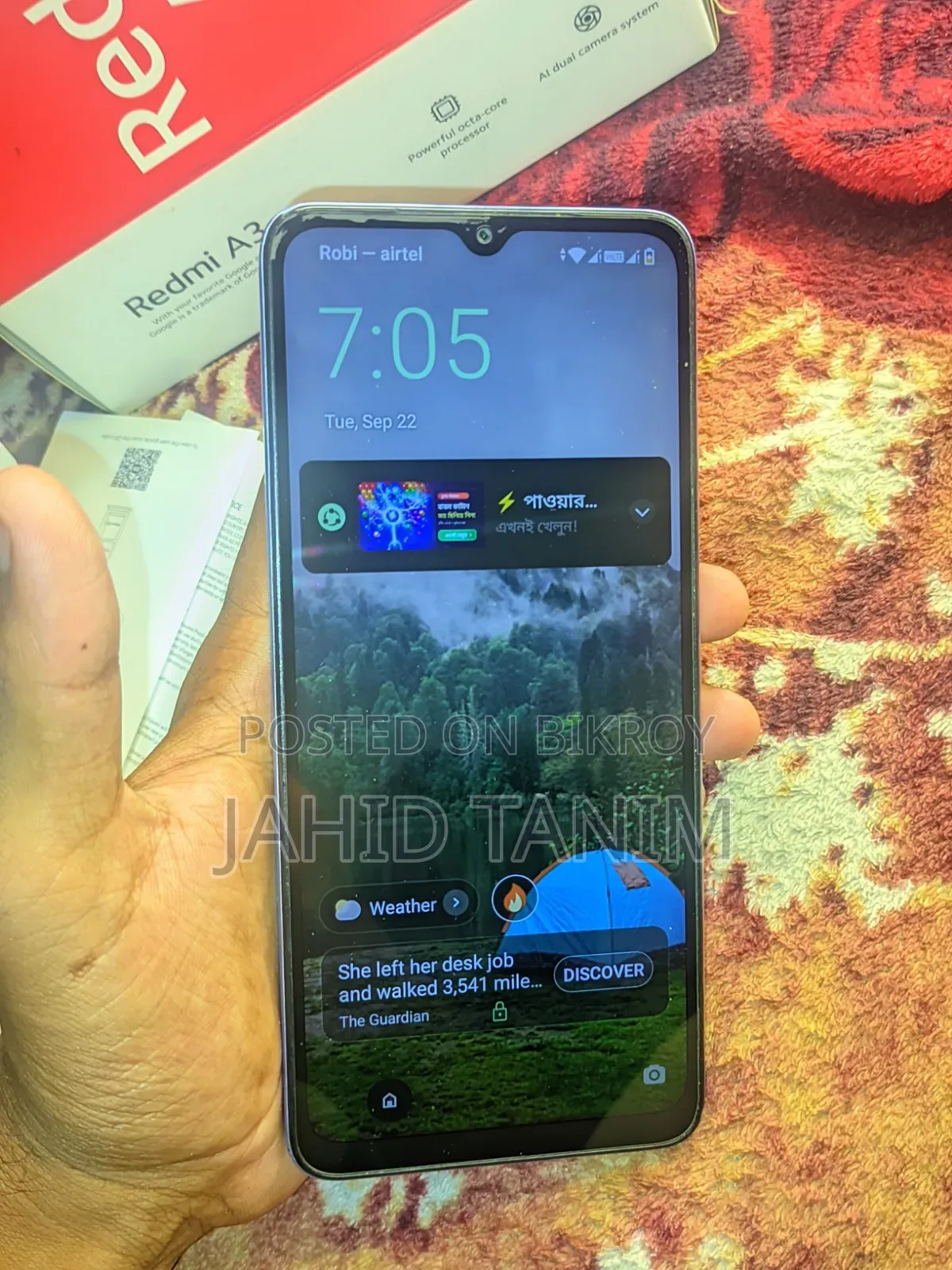 Xiaomi Mi A3 128 GB Blue