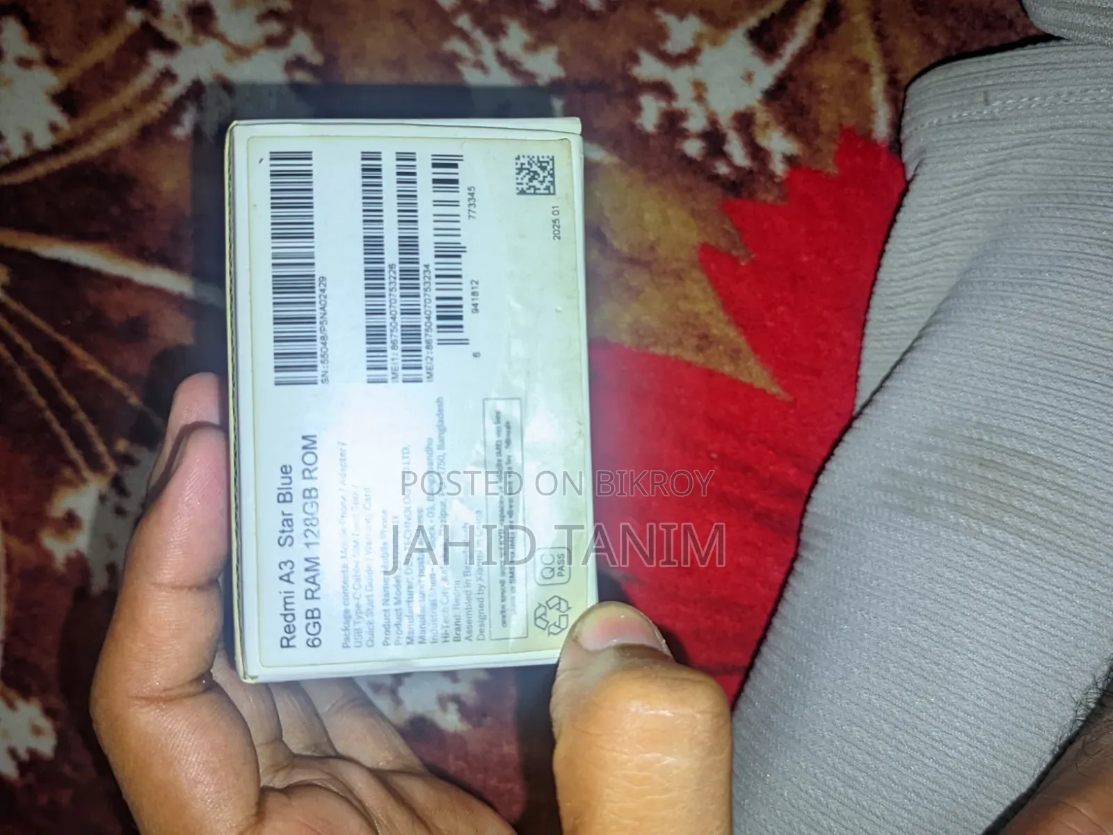 Xiaomi Mi A3 128 GB Blue