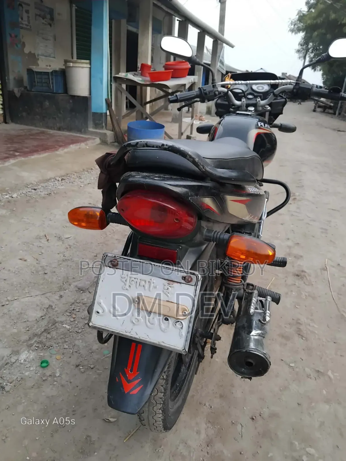 বাজাজ প্লাটিনা ১০০ ২০১৮ ব্ল্যাক