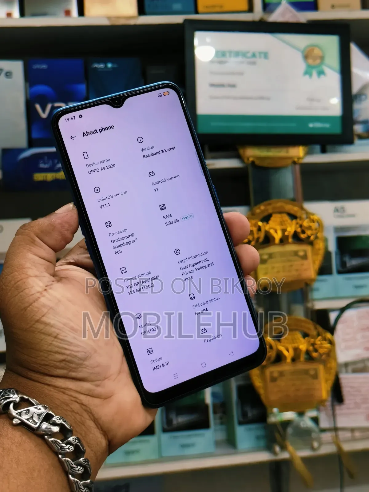 Oppo A9 128 GB Blue