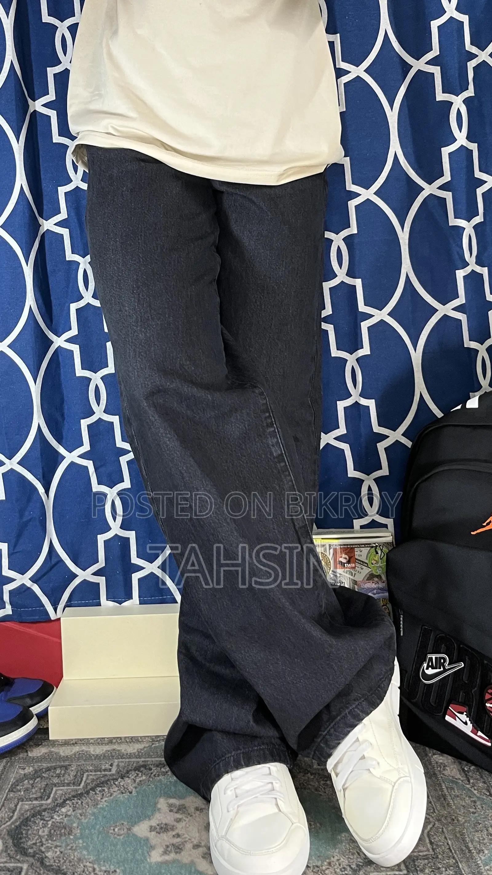 Black Jeans Baggy Pant